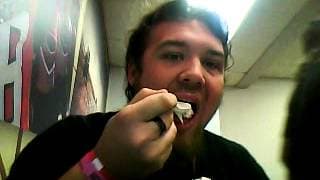 The Browning eats a Bacon Sundae